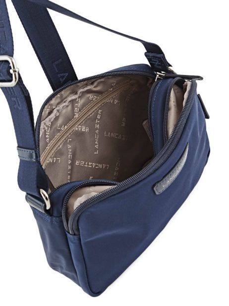 Cross Body Tas Basic Vernis Lancaster Blauw basic vernis 514-61 ander zicht 6